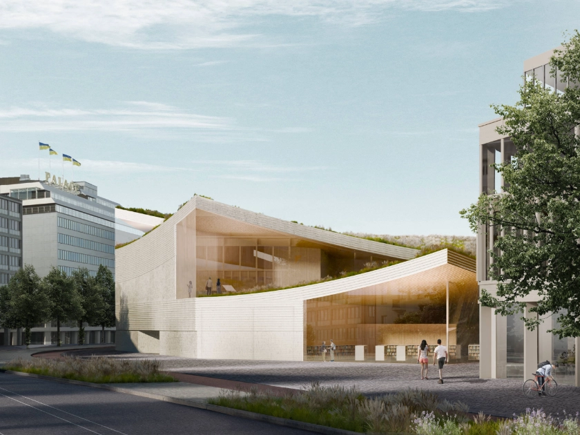 Helsinki Museum of Architecture and Design exterior view